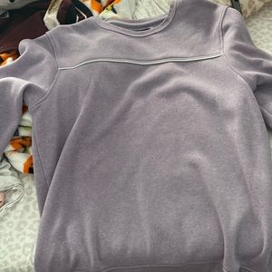 Purple crewneck